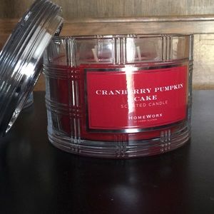 Homeworx Slatkin Cranberry Pumpkin Cake Candle 18